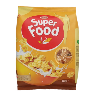 Хлопья  Super Food с льняной клетчаткой и медом