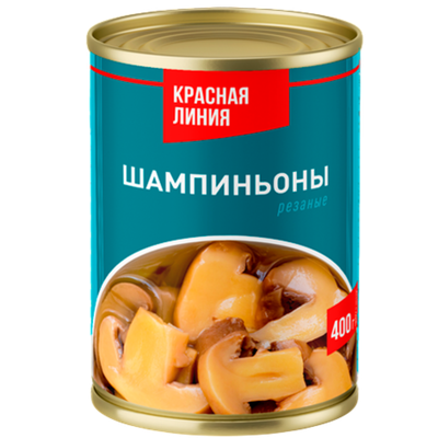 Шампиньон Красная линия резаные