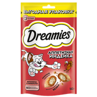 Лакомство Dreamies для взрослых кошек аппетитная индейка - Мир Продуктов №3