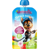 Пюре Непоседа банан, клубника, киви с яблоком