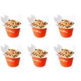 Party wok курица в кисло-сладком соусе с лапшой соба