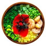 Поке с креветками