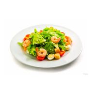 Салат «Цезарь» с креветками - Вкусный Дом
