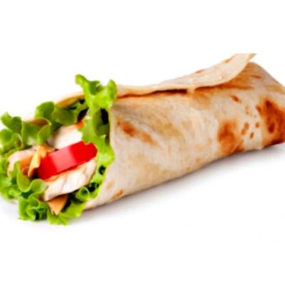Шаурма с курицей и грибами