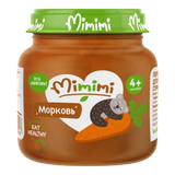 Пюре «Mimimi» морковь с 4 месяцев