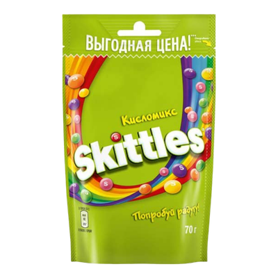 Драже «Skittles» кисломикс