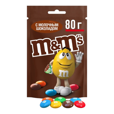 Драже «M&M» с молочным шоколадом