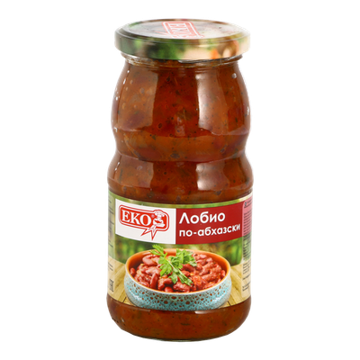 Консервы овощные «Лобио по-абхазски» 