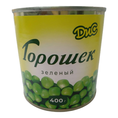 Горошек зеленый «Дис» 
