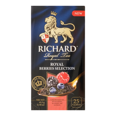 Чай черный «RICHARD» Berries selection 25 пакетиков