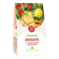Напиток чайный «Столетов» имбирь 20 пакетиков - Мир Продуктов №4