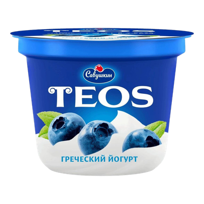 Йогурт греческий «Teos» 2% черника