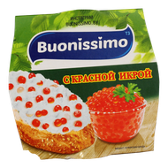 Крем с творогом «Buonissimo» красная икра - Мир Продуктов №3