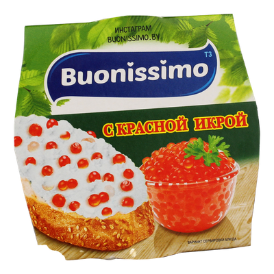 Крем с творогом «Buonissimo» красная икра