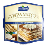 Крем творожный «Тирамису» с кокосом и шоколадом