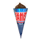 Мороженое «JATTIS Vanilla» пломбир c клубникой в рожке
