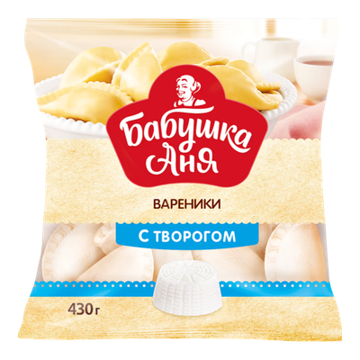 Вареники «Бабушка Аня» с творогом