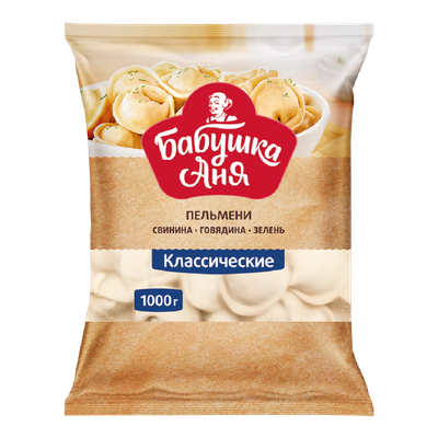 Пельмени «Бабушка Аня» классические