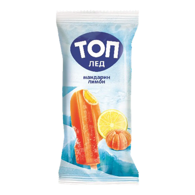 Фруктовый лед «Топ» мандарин-лимон
