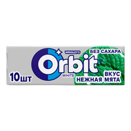 Жевательная резинка «Orbit White» нежная мята - Мир Продуктов №3