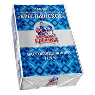 Масло сладкосливочное «Крестьянское» 72,5% - Мир Продуктов №4