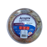Горбуша и сельдь «Ассорти» со специями