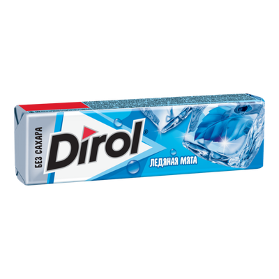 Жевательная резинка «Dirol» ледяная мята