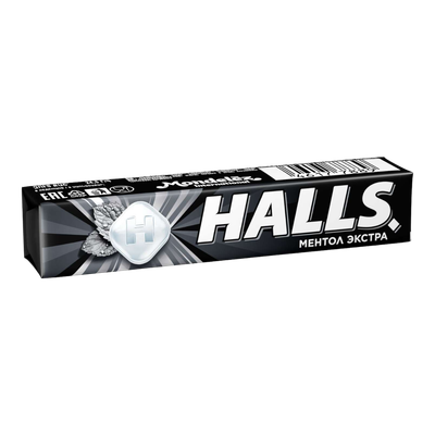 Карамель леденцовая «Halls» со вкусом ментола и эвкалипта
