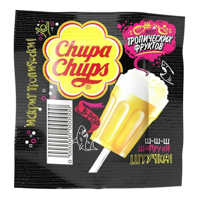 Карамель «Chupa Chups» со вкусом тропических фруктов