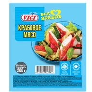 Крабовое мясо «VICI» имитация - Мир Продуктов №3