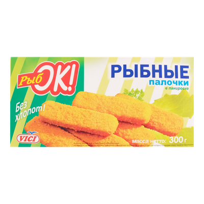 Рыбные палочки «РыбОК!» в панировке