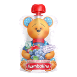 Пюре «Bambolina» яблоко-голубика с 5 месяцев