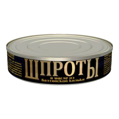 Шпроты в масле из балтийской кильки