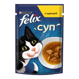 Корм для кошек «Felix» суп с курицей