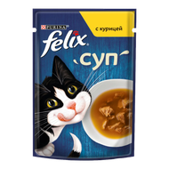 Корм для кошек «Felix» суп с курицей - Мир Продуктов №4