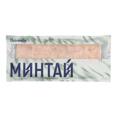 Фарш мороженый «Минтай» без кожи и костей