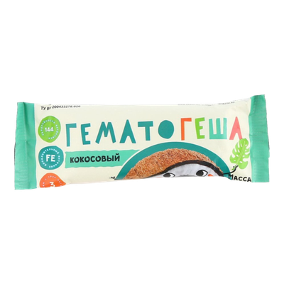 Батончик «Гематогеша» кокосовый