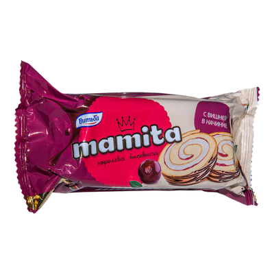 Рулет «Mamita» с вишневой начинкой