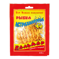 Кальмар сушено-вяленый «Астраханкина рыбка» с паприкой - Мир Продуктов №3