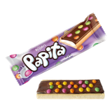 Печенье «Papita» молочная начинка и драже-конфеты