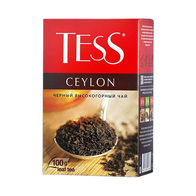 Чай черный «Tess» Ceylon байховый цейлонский