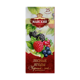 Чай черный «Майский» лесные ягоды 25 пакетиков