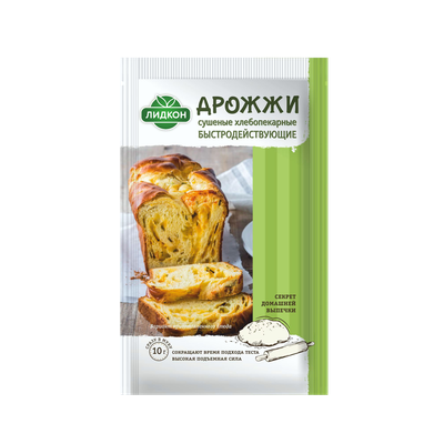 Дрожжи сушеные «Лидкон» быстродействующие